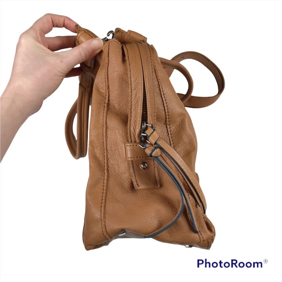 Liebeskind Berlin Tan Leather Hobo Satchel Bag - Picture 12 of 16